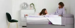 Panoramica del materasso viola